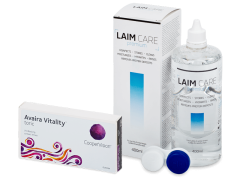 Avaira Vitality Toric (3 linser) + Laim-Care linsvätska 400 ml