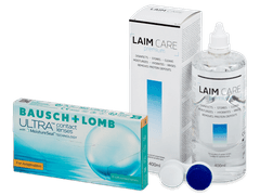 Bausch + Lomb ULTRA for Astigmatism (6 linser) + Laim Care linsvätska 400 ml