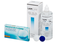 Bausch + Lomb ULTRA for Astigmatism (6 linser) + Laim-Care linsvätska 400 ml