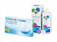 Bausch + Lomb ULTRA for Presbyopia (6 linser) + Gelone linsvätska 360 ml
