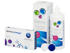 Biofinity Energys (3 linser) + Gelone linsvätska 360 ml