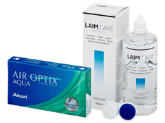 Air Optix Aqua (6 linser) + Laim Care linsvätska 400 ml