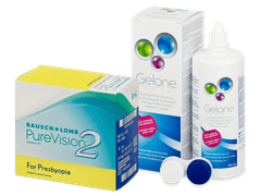 PureVision 2 for Presbyopia (6 linser) + Gelone linsvätska 360 ml