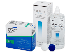SofLens 38 (6 linser) + Laim-Care linsvätska 400 ml