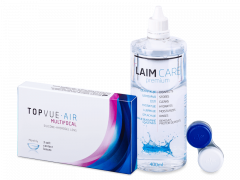 TopVue Air Multifocal (3 linser) + Laim-Care linsvätska 400 ml