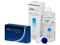 TopVue Premium (12 linser) + Laim-Care linsvätska 400 ml