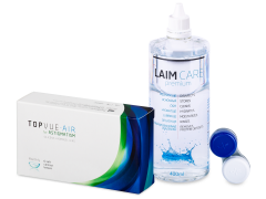 TopVue Air for Astigmatism (6 linser) + Laim-Care linsvätska 400 ml