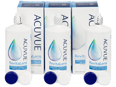 Acuvue RevitaLens Linsvätska 3x 360 ml