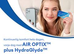 Air Optix plus HydraGlyde (3 linser)