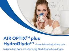 Air Optix plus HydraGlyde (3 linser)