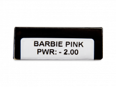CRAZY LENS - Barbie Pink - Endags dioptrisk (2 linser)