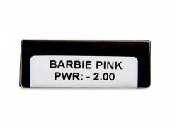 CRAZY LENS - Barbie Pink - Endags dioptrisk (2 linser)