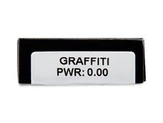 CRAZY LENS - Graffiti - Endags icke-Dioptrisk (2 linser)