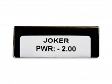 CRAZY LENS - Joker - Endags dioptrisk (2 linser)