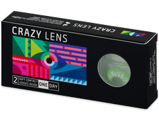 CRAZY LENS - Joker - Endags dioptrisk (2 linser)
