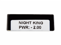 CRAZY LENS - Night King - Endags dioptrisk (2 linser)