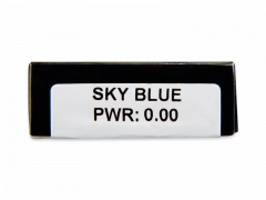 CRAZY LENS - Sky Blue - Endags icke-Dioptrisk (2 linser)