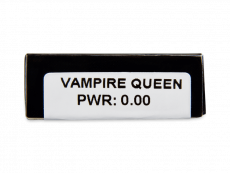 CRAZY LENS - Vampire Queen - Endags icke-Dioptrisk (2 linser)