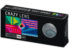 CRAZY LENS - Zombie Virus - Endags dioptrisk (2 linser)
