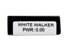 CRAZY LENS - White Walker - Endags icke-Dioptrisk (2 linser)