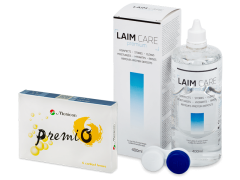 Menicon PremiO (6 linser) + Laim-Care Linsvätska 400 ml