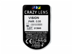CRAZY LENS - Vision - Endags icke-Dioptrisk (2 linser)
