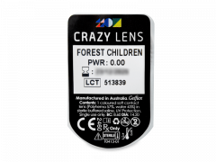 CRAZY LENS - Forest Children - Endags icke-Dioptrisk (2 linser)
