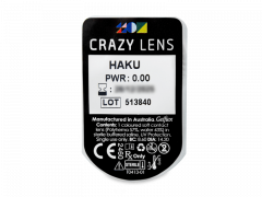 CRAZY LENS - Haku - Endags icke-Dioptrisk (2 linser)