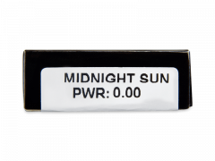 CRAZY LENS - Midnight Sun - Endags icke-Dioptrisk (2 linser)