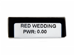 CRAZY LENS - Red Wedding - Endags icke-Dioptrisk (2 linser)