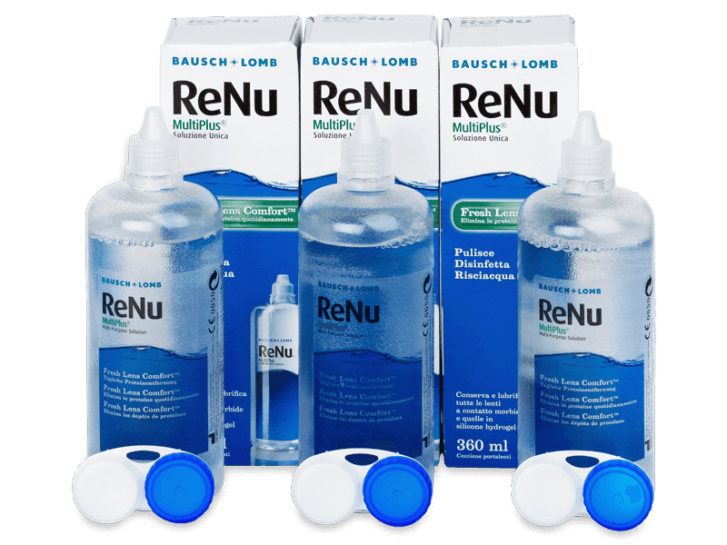 ReNu MultiPlus Linsvätska 3 x 360 ml