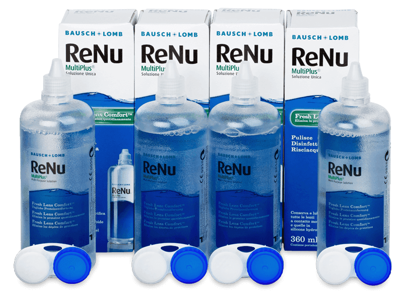 ReNu MultiPlus Linsvätska 4 x 360 ml