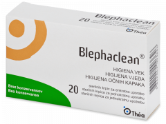 Blephaclean sterila våtservetter för ögonlockshygien 20 st. 