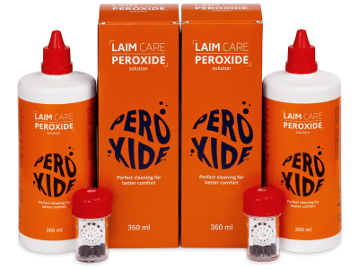 Laim-Care Peroxide linsvätska 2x 360 ml 