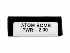 CRAZY LENS - Atom Bomb - Endags dioptrisk (2 linser)