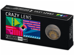 CRAZY LENS - Cheetah - Endags dioptrisk (2 linser)