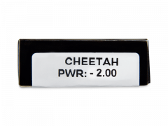 CRAZY LENS - Cheetah - Endags dioptrisk (2 linser)