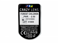 CRAZY LENS - Forest Children - Endags dioptrisk (2 linser)