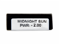 CRAZY LENS - Midnight Sun - Endags dioptrisk (2 linser)