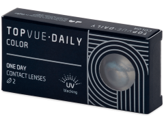 TopVue Daily Color - Blue - Endags dioptrisk (2 linser)