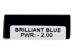 TopVue Daily Color - Brilliant Blue - Endags dioptrisk (2 linser)
