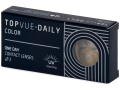 TopVue Daily Color - Pure Hazel - Endags dioptrisk (2 linser)