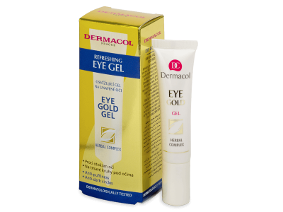 Dermacol ögongel för trötta ögon Eye Gold 15 ml 