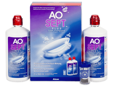 AO SEPT PLUS Linsvätska 2x 360 ml