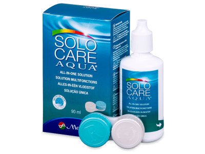 SoloCare Aqua linsvätska 90 ml 