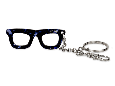 Crullé nyckelring - lila