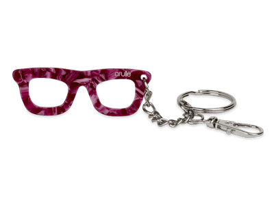 Crullé nyckelring - rosa