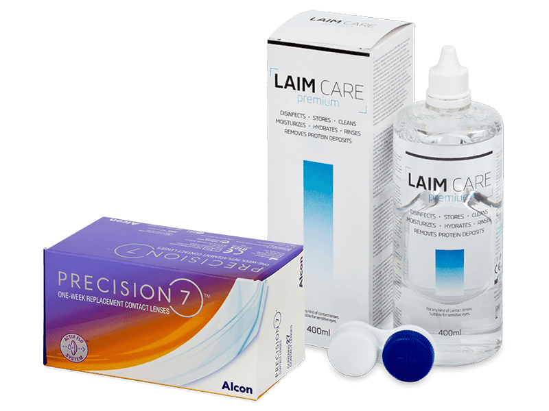 Precision7 (27 linser) + Laim Care linsvätska 400 ml