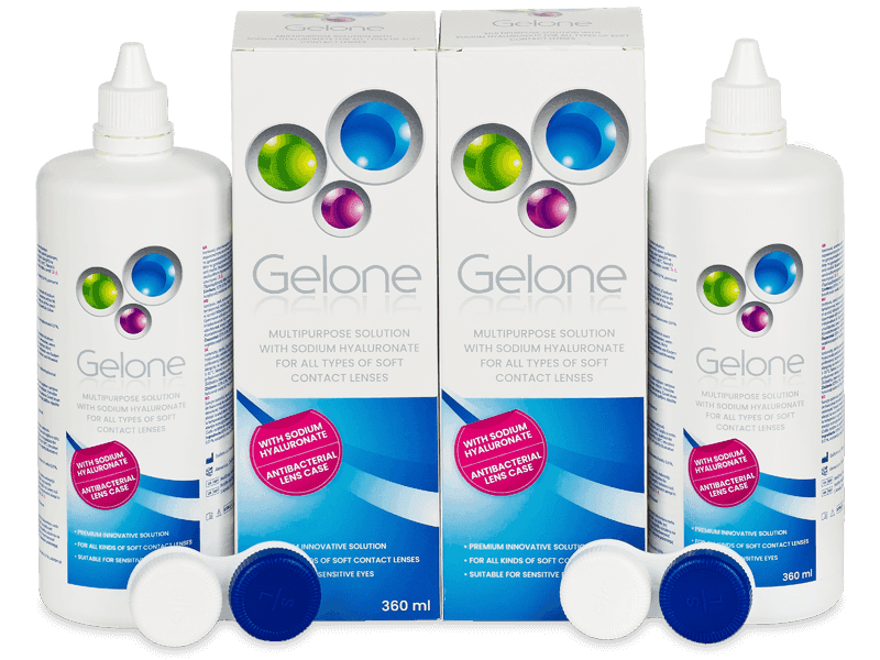 Gelone Linsvätska 2 x 360 ml