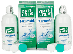 OPTI-FREE PureMoist Linsvätska 2 x 300 ml 